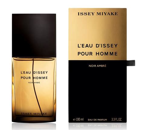 eau d'issey pour homme noir ambre.